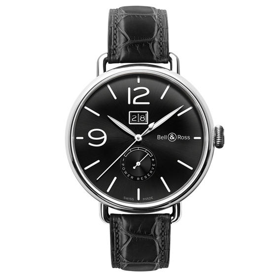 Best Replica BELL & ROSS Watch WW1-90 GRANDE DATE RÉSERVE DE MARCHE BRWW190-BL-ST